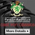 Cast iron radiators available from Paladin Radiators