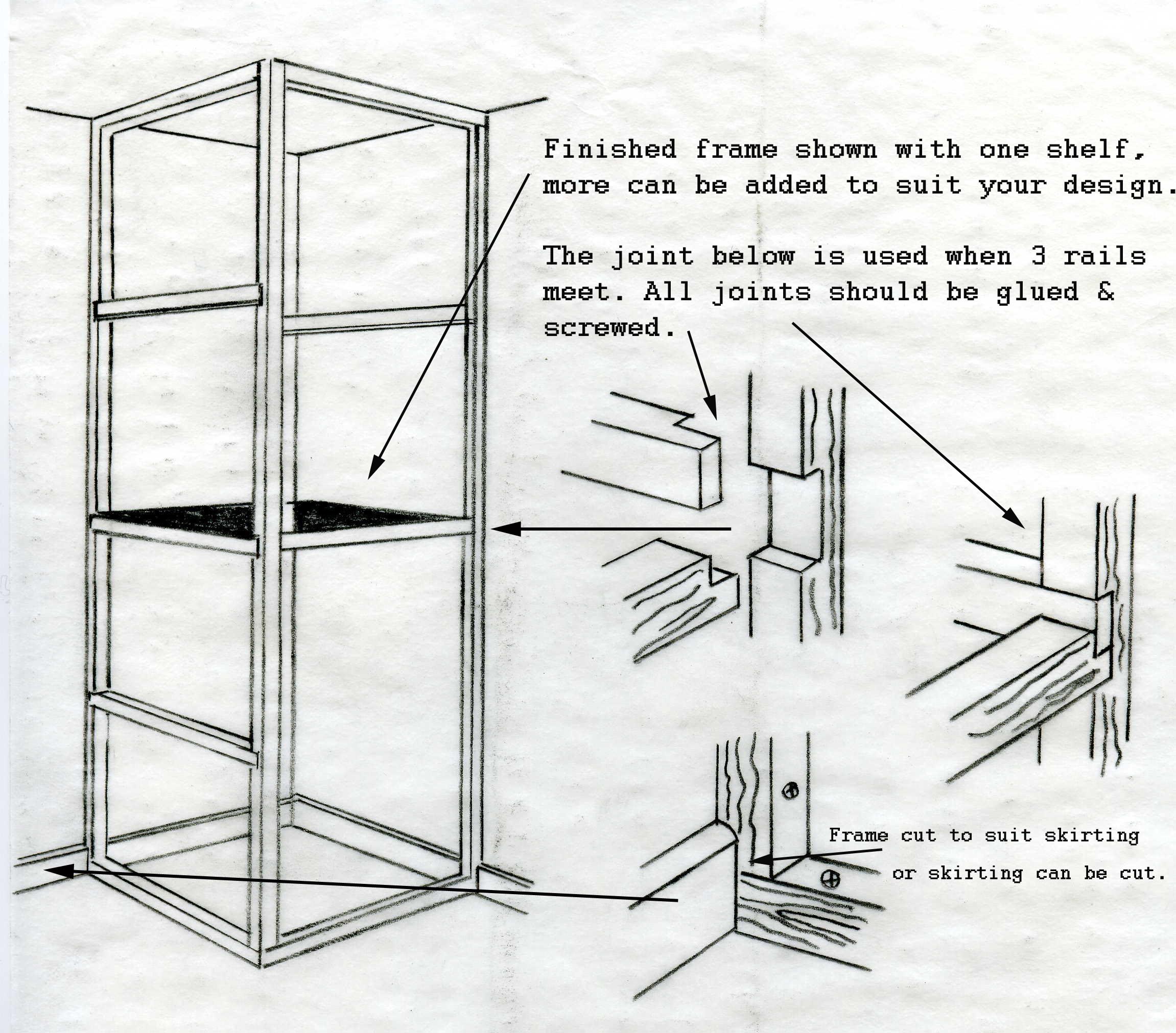 Basic Wall Cabinet Plans