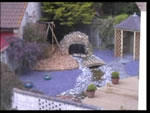 The completed garden project