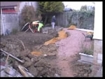 Garden before project started