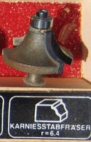 Detailed edges from a router bit kit