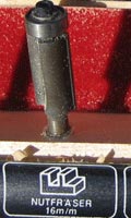 Making mortice and tennon joints with router bits