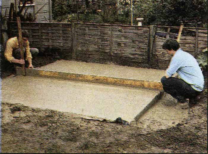 How to Build a Concrete Shed Base A DIY Guide to Laying 