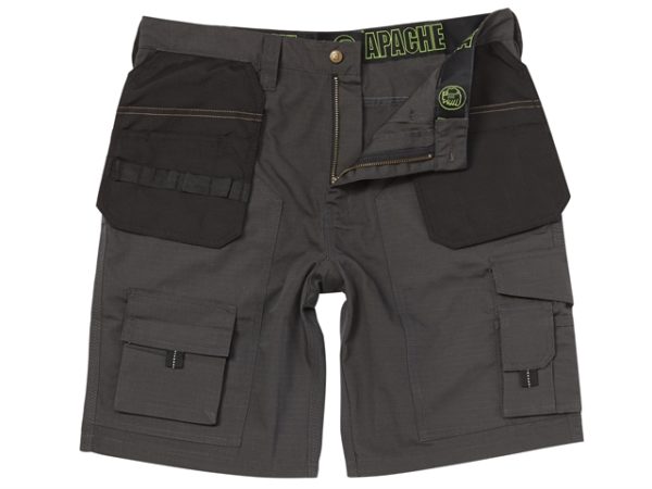 Grey Rip-Stop Holster Shorts Waist 30in