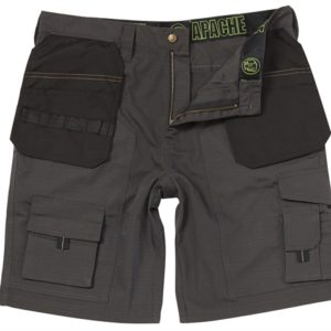 Grey Rip-Stop Holster Shorts Waist 32in