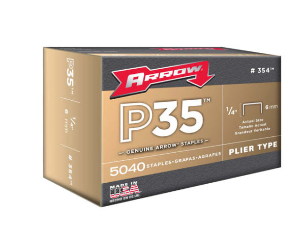 P35 Staples 6mm (1/4in) Box 5040