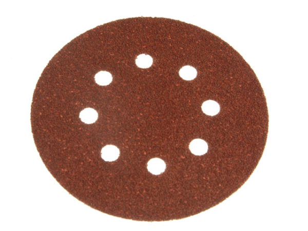 Perforated Sanding Discs 125mm Medium Coarse (Pack 5)