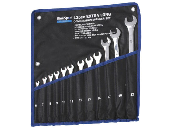 Extra Long Combination Spanner Set