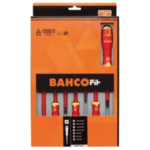 BAHCOFIT Insulated Screwdriver Set of 7 SL/PH