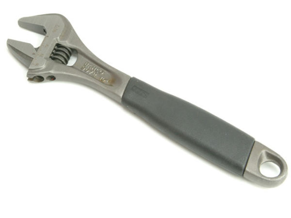 9071 Black ERGO Adjustable Wrench 200mm (8in)