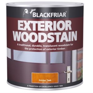 Traditional Exterior Woodstain Rich Mahogany 1 litre