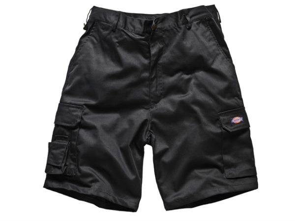 Redhawk Cargo Shorts Black Waist 30in