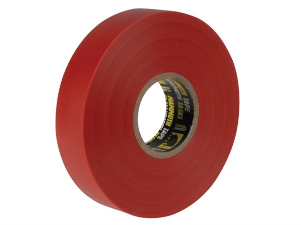 Electrical Insulation Tape Red 19mm x 33m