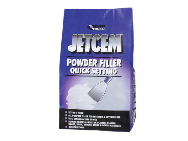 Jetcem Quick Setting Powder Filler (Single 3kg Pack)