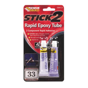 STICK2® Rapid Epoxy 2 x 12ml Tubes