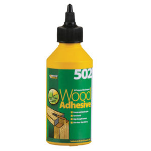502 All Purpose Weatherproof Wood Adhesive 1 Litre