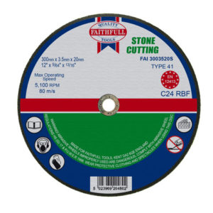 Stone Cut Off Disc 300 x 3.5 x 20mm