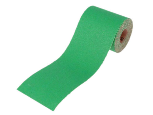 Aluminium Oxide Sanding Paper Roll Green 115mm x 5m 120G