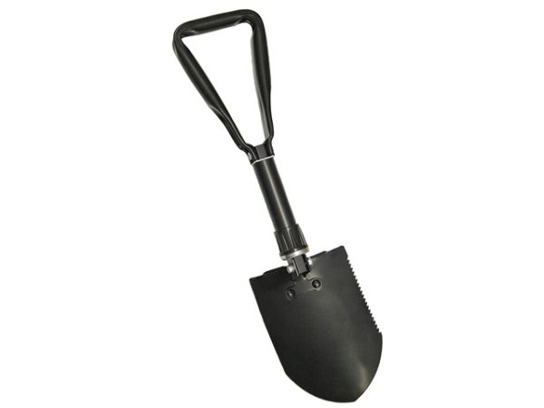 All-Steel Folding Shovel Round Blade