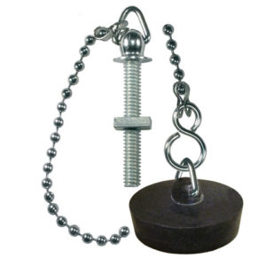 Chrome Basin Chain Assembly 30cm (12in)