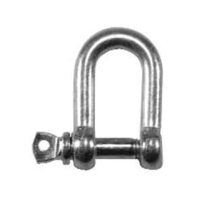 D Shackle Stainless Steel 6mm (Pack of 2)