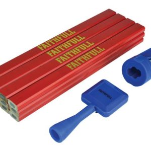 Carpenter's Pencil Kit Red / Medium (Pack 12)