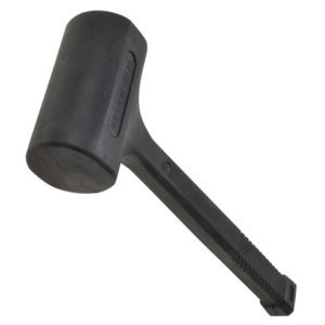 Deadblow Black PVC Hammer 900g (2lb)