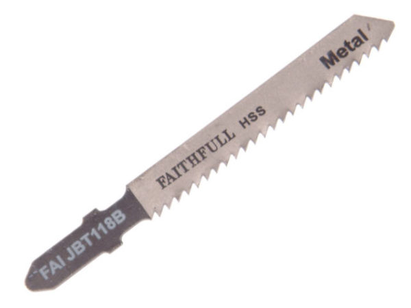 Metal Cutting Jigsaw Blades Pack of 5 T118B