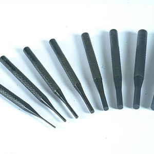Round Head Parallel Pin Punch Set of 8