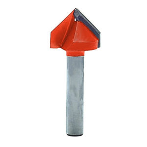 Router Bit TCT V Groove 13.0mm x 19.1mm 1/4in Shank