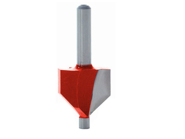 Router Bit TCT 45° Chamfer 1/4in Shank
