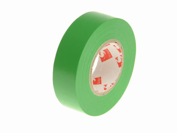 PVC Electrical Tape Green 19mm x 20m