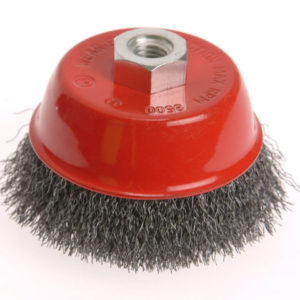 Wire Cup Brush 75mm x M14 x 2 Stainless Steel 0.30mm