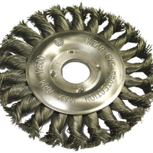 Circular Wire Brush 125 x 12mm 22.2mm Bore 0.50mm Wire