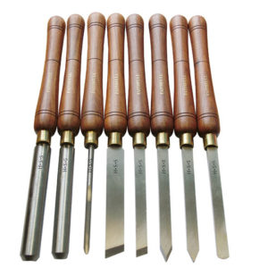 HSS Turning Chisel Wooden Boxed Set of 8