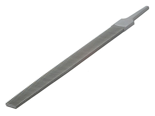 Dreadnought File Tanged Flat 2 Milled Edges Curved 9tpi 250mm (10in)
