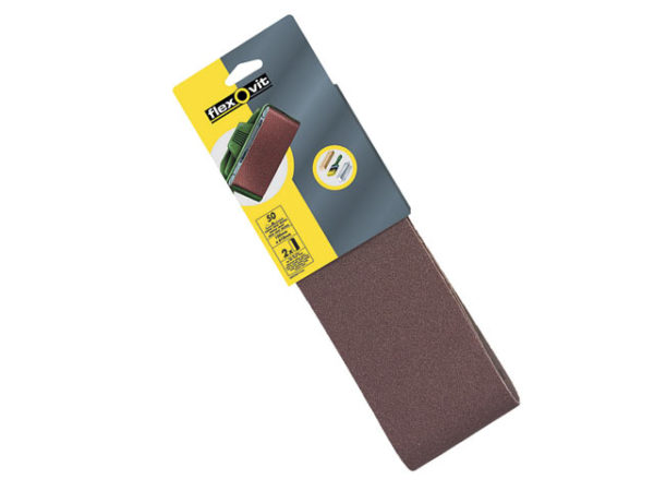 Cloth Sanding Belts 610 x 100mm Coarse 50G (Pack of 2)