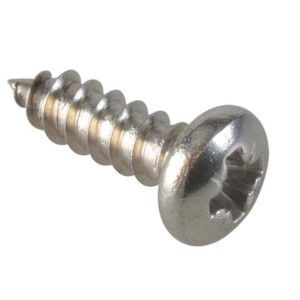Self-Tapping Screw Pozi Pan A2 SS 3/8in x 4 ForgePack 80