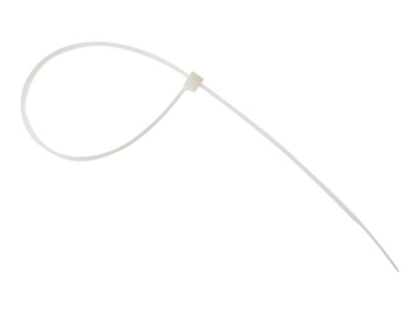 Cable Tie Natural/Clear 4.8 x 368mm (Bag 100)