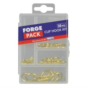 Cup Hook Kit ForgePack 30 Piece