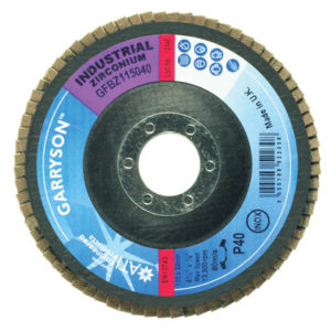 Industrial Zirconium Flap Disc 127 x 22mm - 80 grit Fine