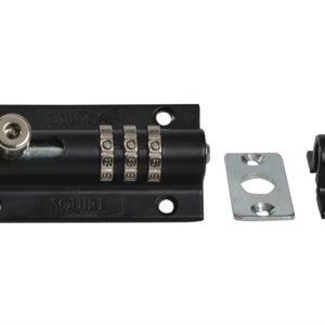 3-Wheel Re-Codeable CombiBolt Lock Black
