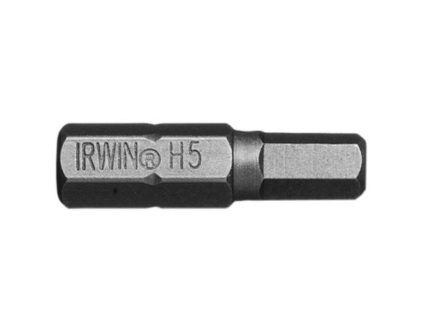 Screwdriver Bits Hex 6.0mm 25mm Pack of 10