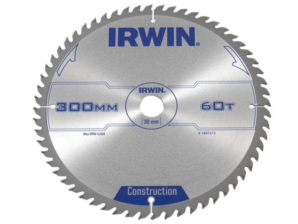 General Purpose Table & Mitre Saw Blade 300 x 30mm x 60T ATB