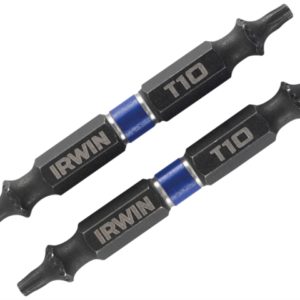 Impact Double Ended Screwdriver Bits TORX TX10 60mm Pack of 2