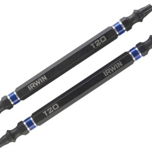 Impact Double Ended Screwdriver Bits TORX TX20 100mm Pack of 2