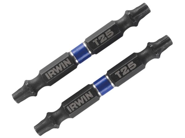 Impact Double Ended Screwdriver Bits TORX TX25 60mm Pack of 2
