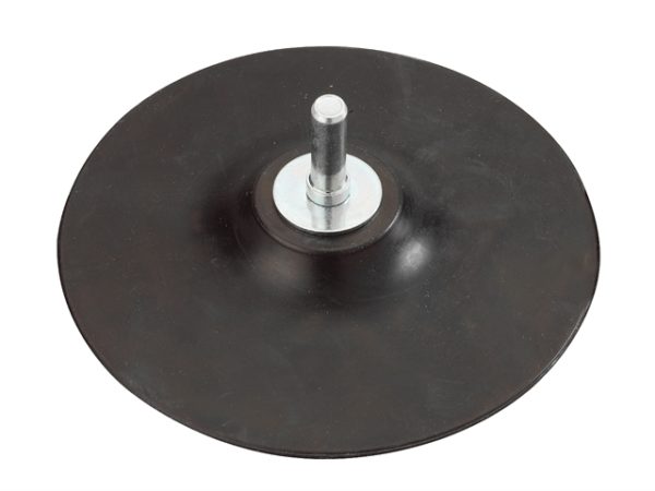Backing Pad Rubber 125 x 8mm Arbor