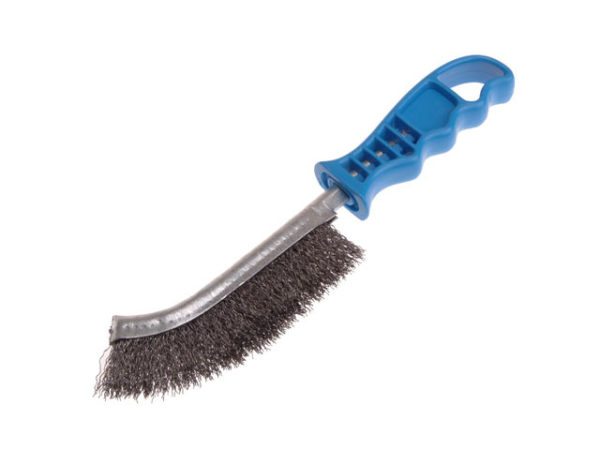 Universal Hand Brush 260mm x 28mm 0.3 Crimped Steel Wire