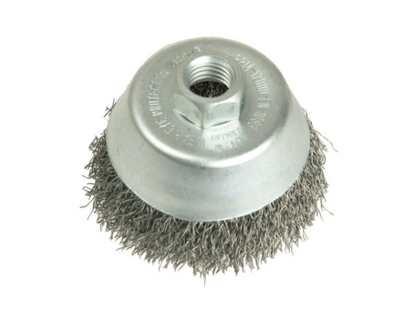 Cup Brush 60mm M10 x 0.30 Steel Wire